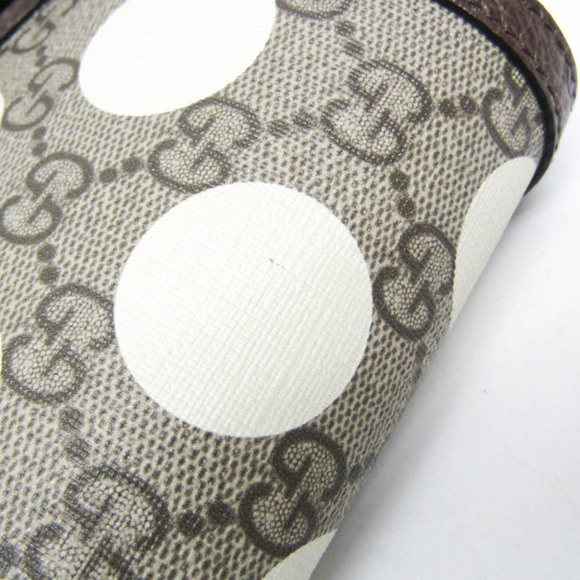 GUCCI GG Supreme Leather Shoulder Bag Beige/Brown/Green/Red - Picture 7 of 13